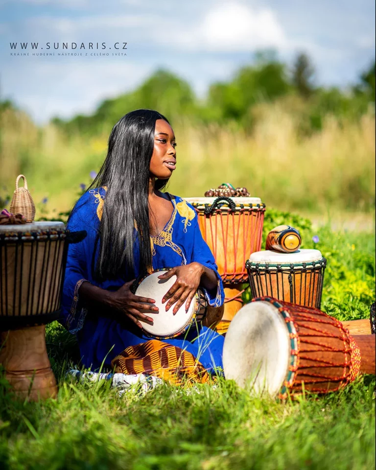 Africké Bubny Djembe
